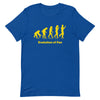 Evolution of Fan Unisex T-Shirt