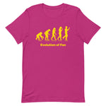 Evolution of Fan Unisex T-Shirt