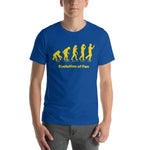 Evolution of Fan Unisex T-Shirt