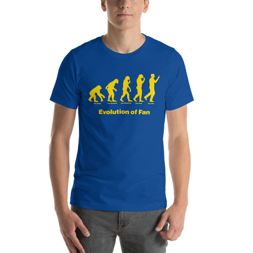 Evolution of Fan Unisex T-Shirt