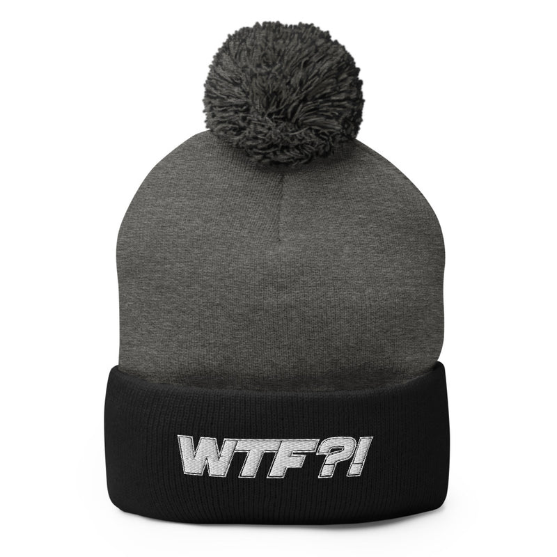 WTF? Pom-Pom Beanie