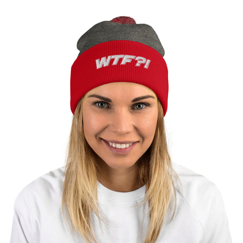 WTF? Pom-Pom Beanie