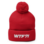 WTF? Pom-Pom Beanie