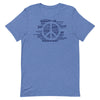 Peace, Love, Sports Unisex T-Shirt