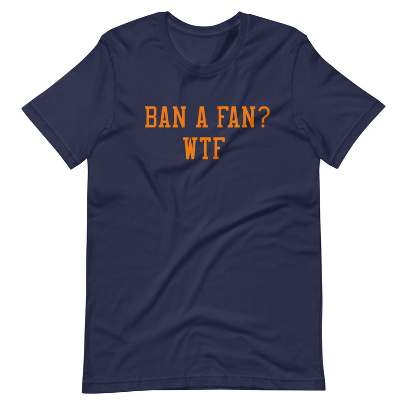 Ban A Fan??? Short-Sleeve Unisex T-Shirt